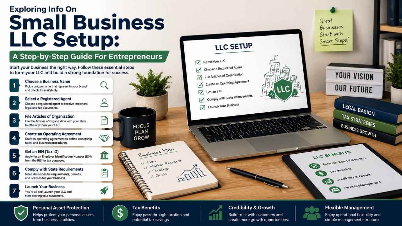 Exploring Info On Small Business LLC Setup: A Step-by-Step Guide For Entrepreneurs