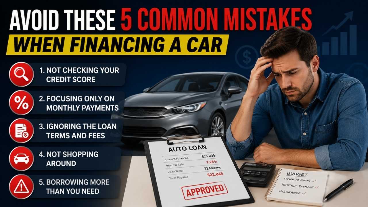 Avoid These 5 Common Mistakes When Financing a Car